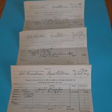 Louisville,  New Albany & Chicago Railway Receipts 1894 T8 picture