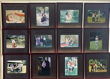 35mm Vintage Slides Red Border Kodachrome People Lot Of 12 Approx. Date 1950s picture