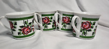 1960's Set of 4 Vintage Genuine Royal Frankonia Coffee Cups Made in Germany picture