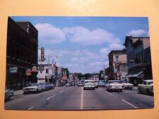 Fort Atkinson Wisconsin vintage postcard View on Main Street picture