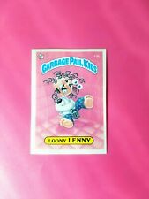~1sT SERIES (#17b)~ 1985 TOPPS GARBAGE PAIL KIDS~ LOONY LENNY~ MATTE (EX+) picture