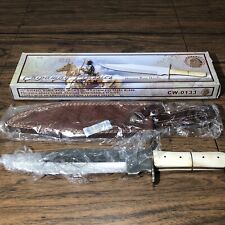Chipaway Classic 15” Bowie Knife Limited Edition Wild West Series w/ Bone Handle picture