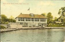 Boat House  New York Zoological Park Bronx Zoo NYC NY  Postcard 1910 picture