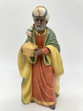 O'Well Heritage Nativity Wise Man Porcelain Replace Figurine African royalty picture
