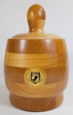 POW * MIA You Are Not Forgotten Wooden Lidded Jar. Very Rare. picture