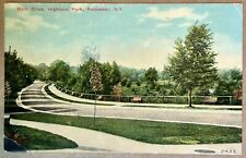 Main Drive, Highland Park, Rochester New York 1918 Vintage Postcard NY picture