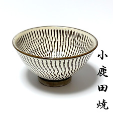 Onta Ware Rice Bowl Onta yaki Japanese Pottery Ceramics Tobikanna Made in Japan picture