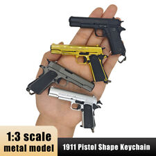1:3 1911 Metal Keychain Gun Model Key Chain - USA Seller picture
