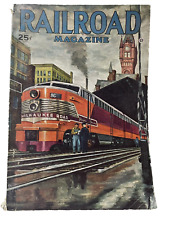 1947 Railroad Magazine Vintage Train Articles Advertisements 146 pages December picture