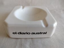 El Diario Austral (Chilean Newspaper) Advertising Ceramic Ashtray picture