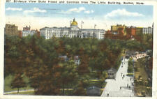 1921 Boston,MA Bridseye View State House and Common from The Little Building picture