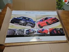 NEW Shelby Mustang GT 350 GT350R Ford Dealer Poster Cobra Promo  GT 350  picture