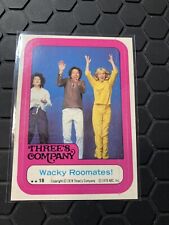 Vintage 1978 Three's Company Topps Sticker Card #18 (NM) picture