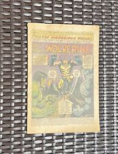 Incredible Hulk #181 No Cover. No Value Stamp. 1st Appearance of Wolverine. 1974 picture