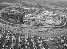 Aerial View of Disneyland at Anaheim on Opening Day 1955 - Vintage Photo Print picture