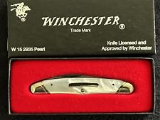 1991 LNIB Winchester W15 2935 Pearl Wharncliffe Whittler Pocket Knife picture
