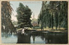 Postcard Public Garden Boston Massachusetts Vintage Unposted picture