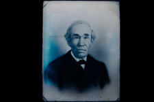 Antique 6X8 Glass Plate Negative Man Dressed Nicely Portrait E17 picture
