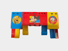 Vintage Disney Mickey and Friends Flomo Carry Along 1991 Boombox Pencil Case picture