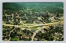 Asheville NC-North Carolina, Aerial Of New Expressway, Vintage c1966 Postcard picture