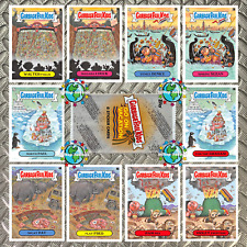 2023 SERIES 1 GARBAGE PAIL KIDS GO ON VACATION FAMOUS LANDMARKS 10-CARD SET+WRAP picture