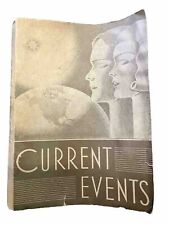 Current Events Sept 1942 to May 1943  in Original Binder 36 issues picture