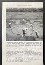 1953 original magazine photo ft thompson south dakota arikara lodge picture