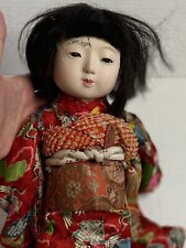 Vintage Ichimatsu Japanese girl doll in kimono picture