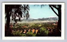 Redlands CA-California, Scenic View From Smiley's Heights, Vintage Postcard picture