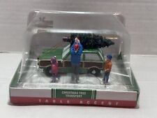 Vtg Lemax Coventry Cove Christmas Tree Transport Car Village Figurine  picture