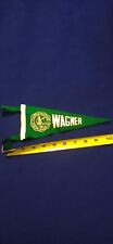 Vintage 1950s Wagner College 4x9 Felt Pennant Flag picture