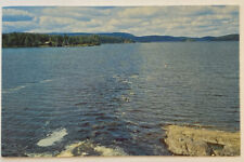 Tupper Lake NY, Looking towards American Legion Camp, Vintage Postcard picture