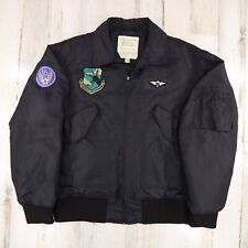 US Air Force USAF Nax 07 Strategic Air Command Flight Jacket Size Large picture
