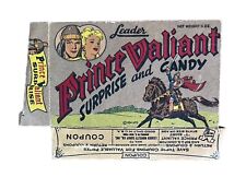 Rare Vintage Circa 1954 Prince Valiant Candy Box issued by Novelty Candy Company picture