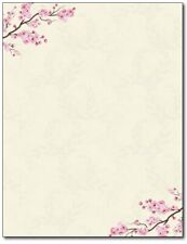Cherry Blossoms Stationery Paper - 80 Sheets picture
