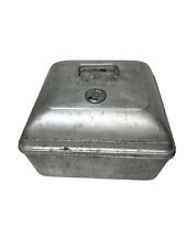Vintage MONARCAST Dutch Oven Cast Aluminum Large 15x15x5.5 No Inserts 4 Chickens picture