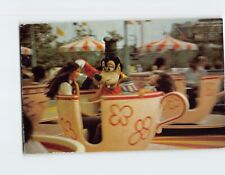 Postcard Goofy Goes For A Spin Mad Tea Party Disneyland USA picture