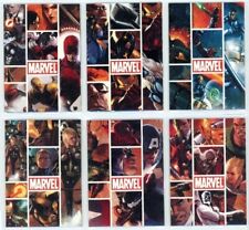 2010 Rittenhouse Marvel Heroes & Villains Trifold Posters Chase Set picture