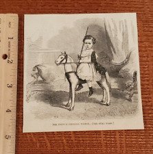 Harper's Weekly 1858 Sketch Print THE FRENCH IMPERIAL PRINCE picture