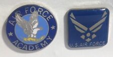 US Air Force Academy  & Logo 2 Lapel or Hat Pins USAF picture