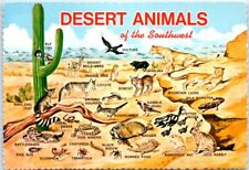 Postcard - Desert Animals of the Southwest picture