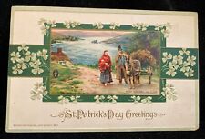 Vintage St. Patrick's Day Embossed Postcard Printed In Germany John Winsch 1913 picture