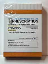 Prescription - Playing Cards - picture