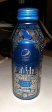  NEW 2022 Pepsi Super Bowl LVI Los Angeles Rams 16 oz Aluminum Bottles unopened picture