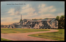 Vintage Postcard 1943 Service Club, Camp Pickett, Blackstone, Virginia (VA) picture