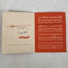 Sydney Lipton Christmas Card Dance Band Leader Royal Artillery & Signals in WW2 picture
