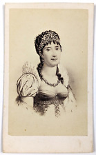 Josephine Wife of Napoleon Bonaparte CDV Neurdein Paris France Photograph c1860s picture