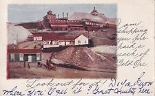 1907 UDB Postcard CALIFORNIA GOLD MINING TOWN HORSE CARRIAGE VTG-2 CANCELLX ST picture