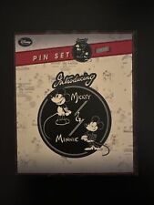 Introducing Mickey & Minnie Pin Set (D23 Expo Exclusive) 1/250 EXTREMELY RARE picture