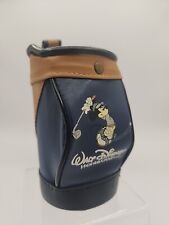 Walt Disney World Vintage Mickey Mouse Faux Leather Golf Bag Pen Holder 5